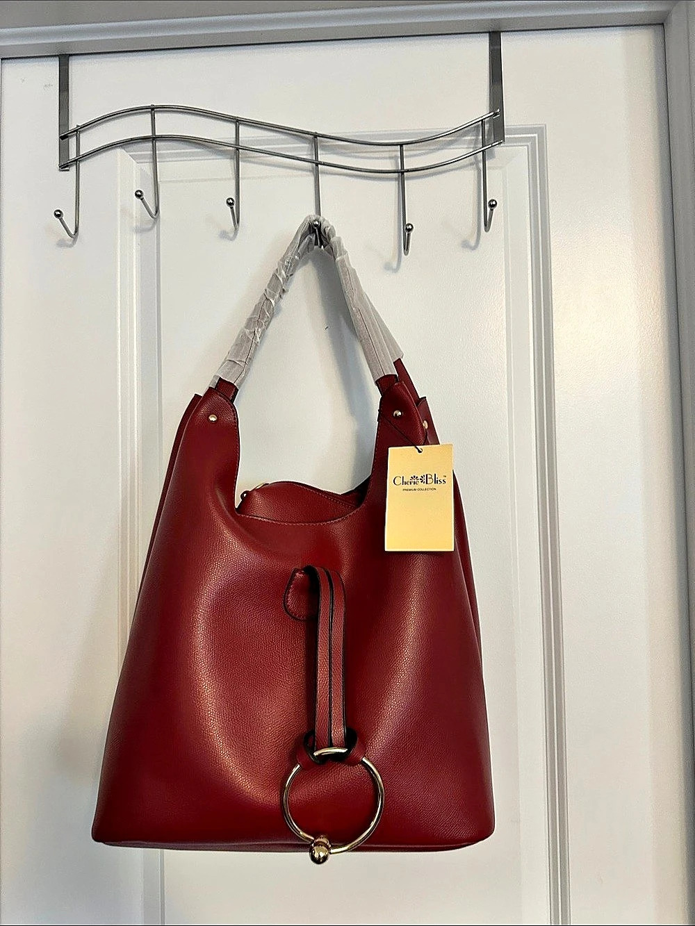 Cherie Bliss Red Shoulder Bag NWT